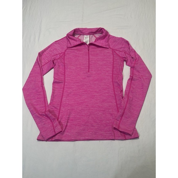 Under Armour Cold Gear Pullover Womens Medium 1/2 Zip Fitted Thumb Athleisure - Picture 1 of 13
